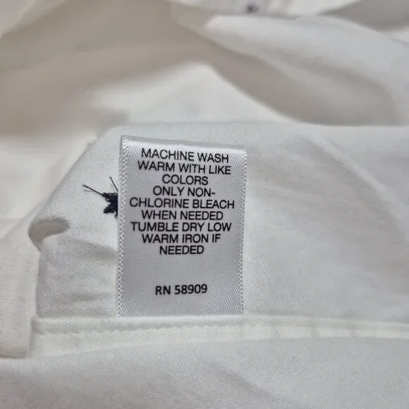 Daniel Cremieux Men's Shirt Size L White Stars United Collection Button Up (57) - Picture 10 of 11